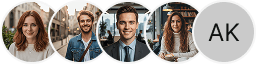 Multiple investor profile avatars on Granite Yieldwick trading review block